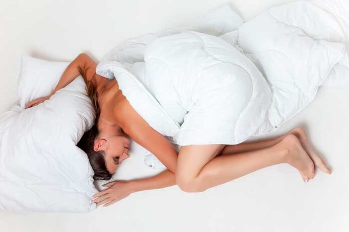 postura scorretta del sonno come causa di dolore al collo