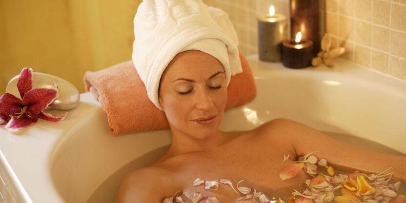 bagno terapeutico per l'osteocondrosi